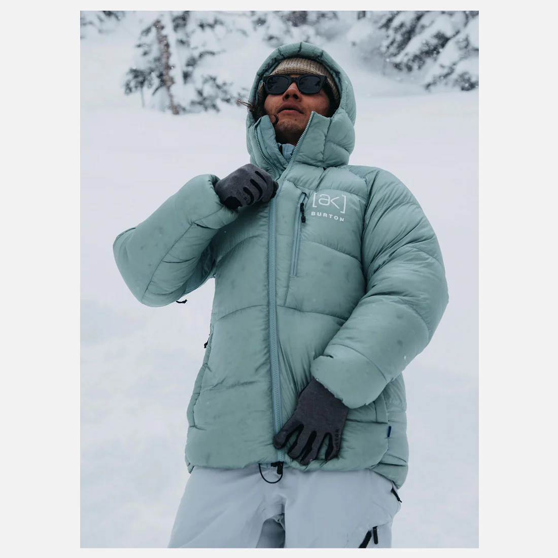 BURTON [ak] Baker Expedition Down Insulator 2025 - Petrol Green - Image 3