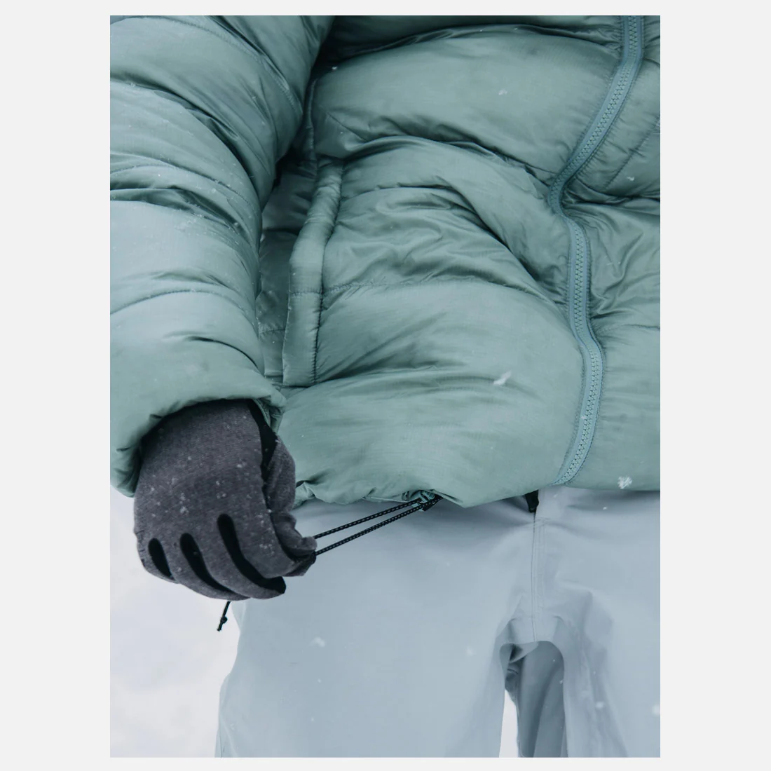 BURTON [ak] Baker Expedition Down Insulator 2025 - Petrol Green - Image 7