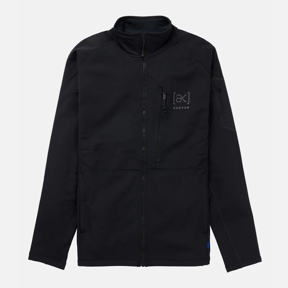 BURTON [ak] Baker Stretch Full-Zip Fleece - True Black - Image 5