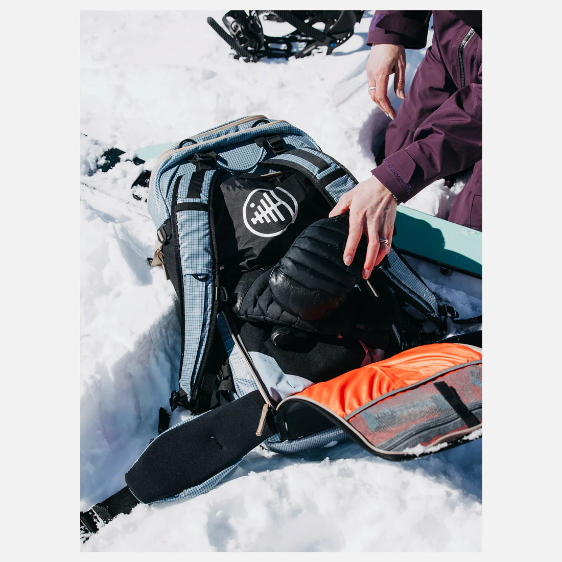 BURTON [ak] Dispatcher 25L Backpack - Dusty Blue - Image 6