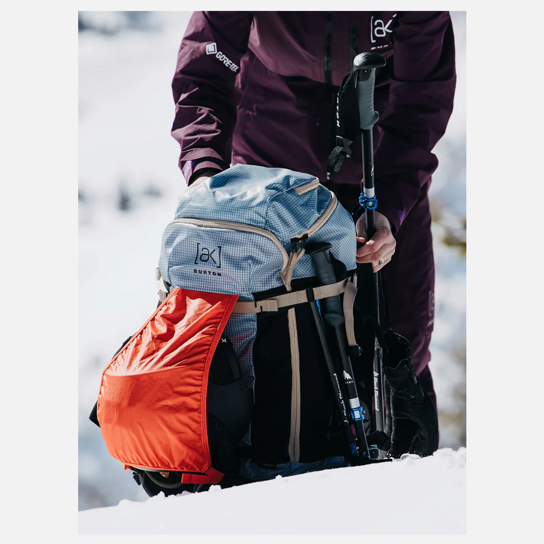 BURTON [ak] Dispatcher 25L Backpack - Dusty Blue - Image 7