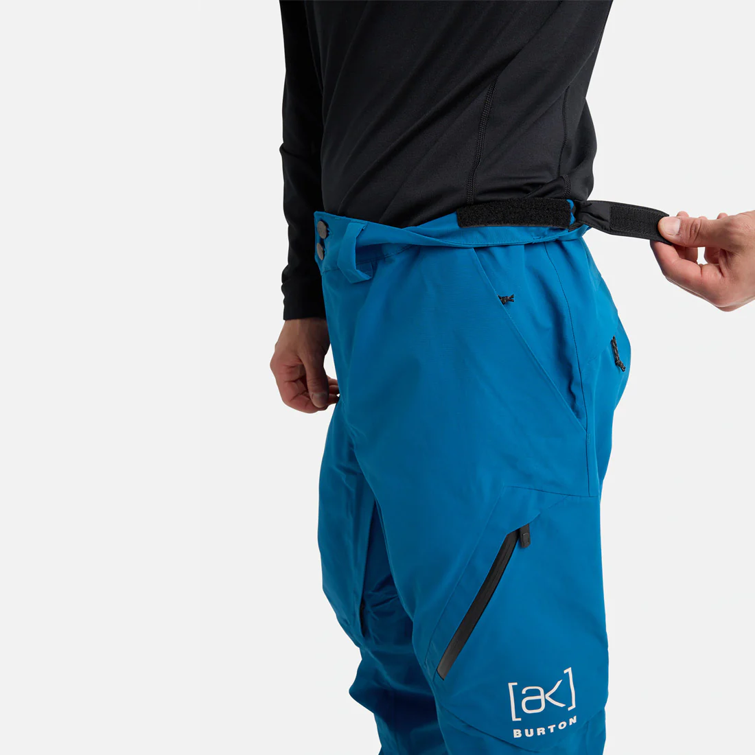 BURTON [ak] Gore-Tex 2L Cyclic Bib Pant 2026 - Blue Teal - Image 3