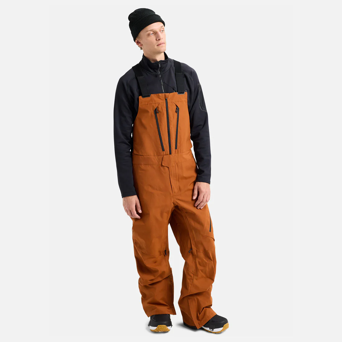 BURTON [ak] Gore-Tex 2L Cyclic Bib Pant 2026 - Chestnut Brown - Image 3