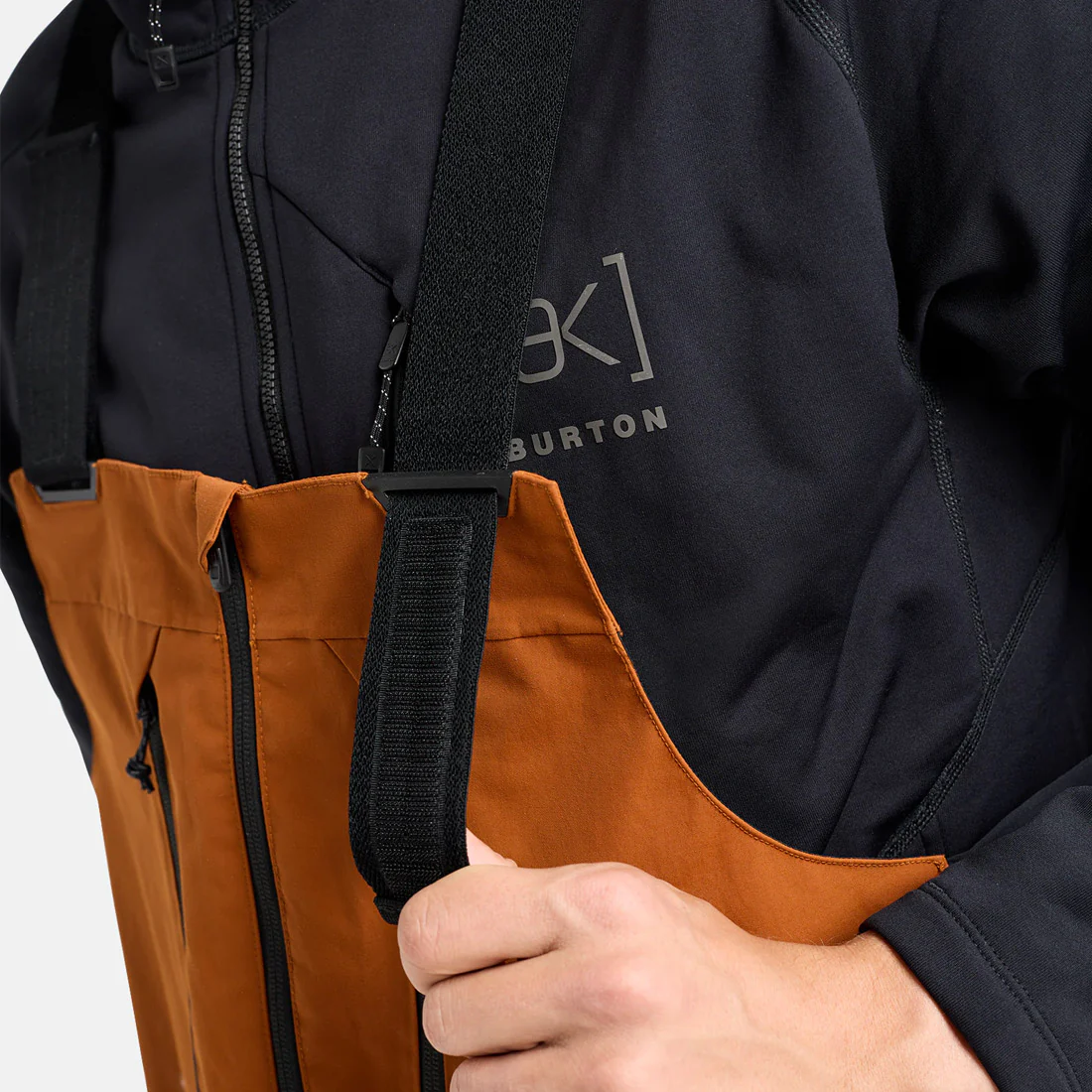BURTON [ak] Gore-Tex 2L Cyclic Bib Pant 2026 - Chestnut Brown - Image 4