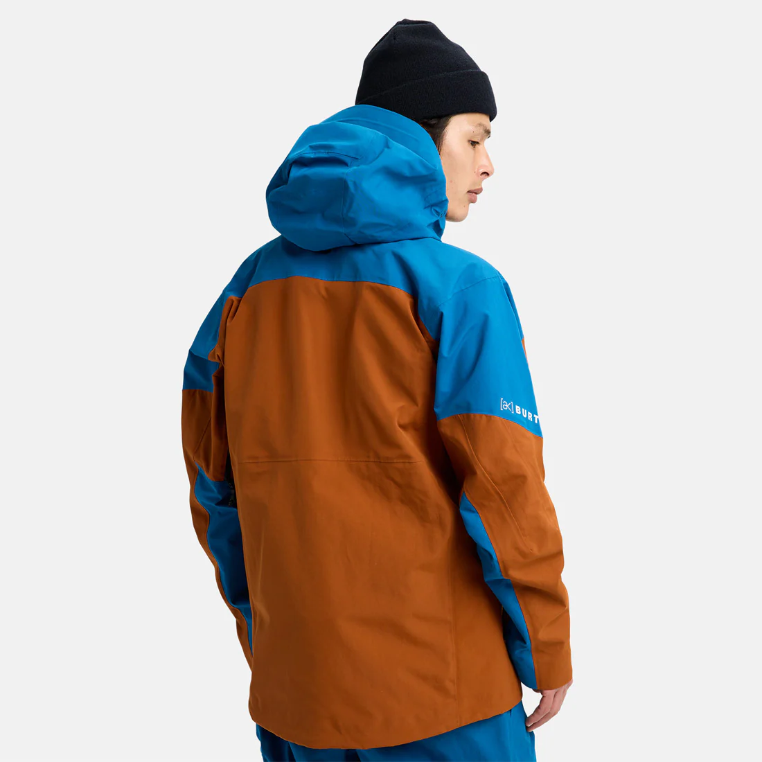 BURTON [ak] Gore-Tex 2L Cyclic Jacket 2026 - Chestnut Brown/Blue Teal - Image 2