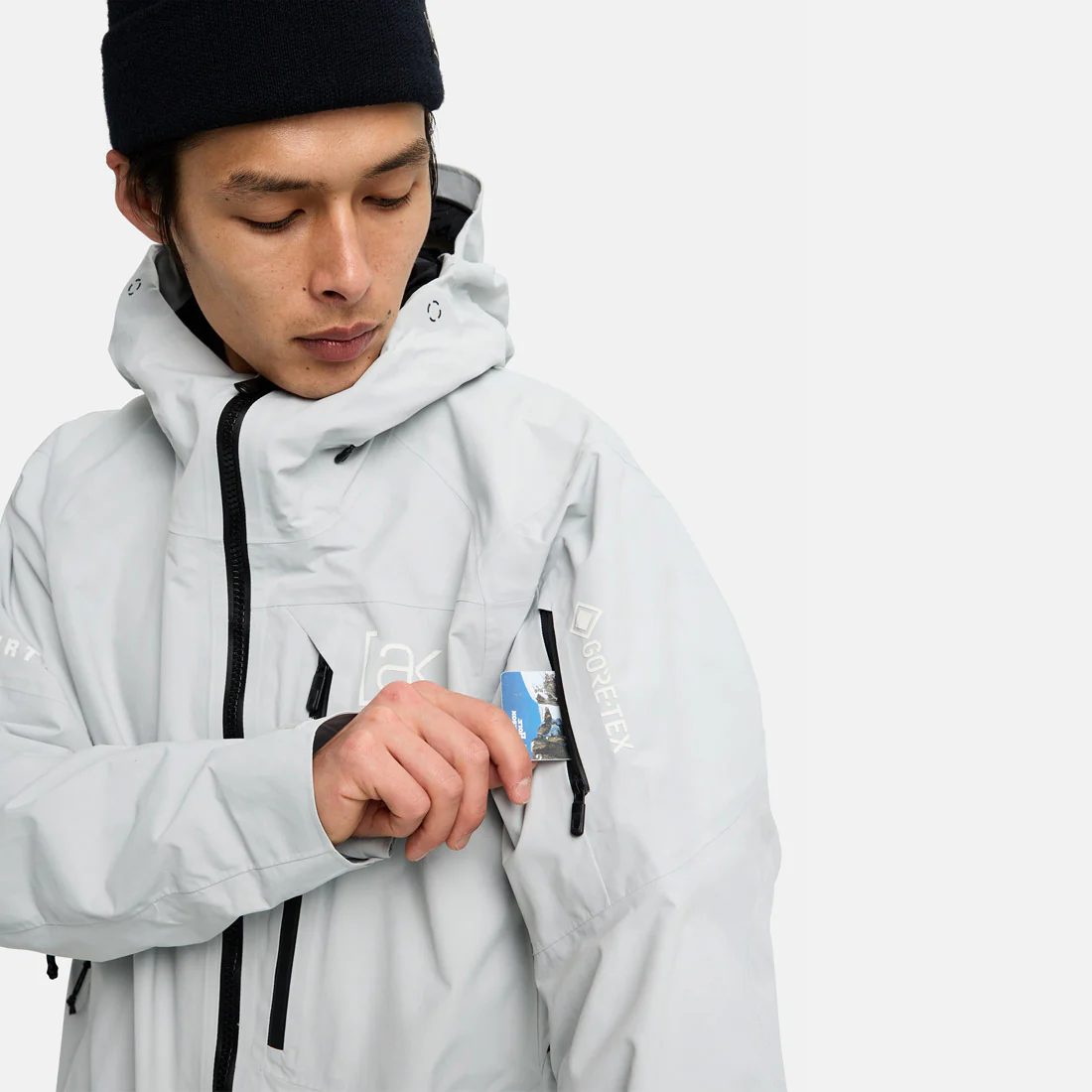 BURTON [ak] Gore-Tex 2L Cyclic Jacket 2026 - Gray Cloud - Image 5