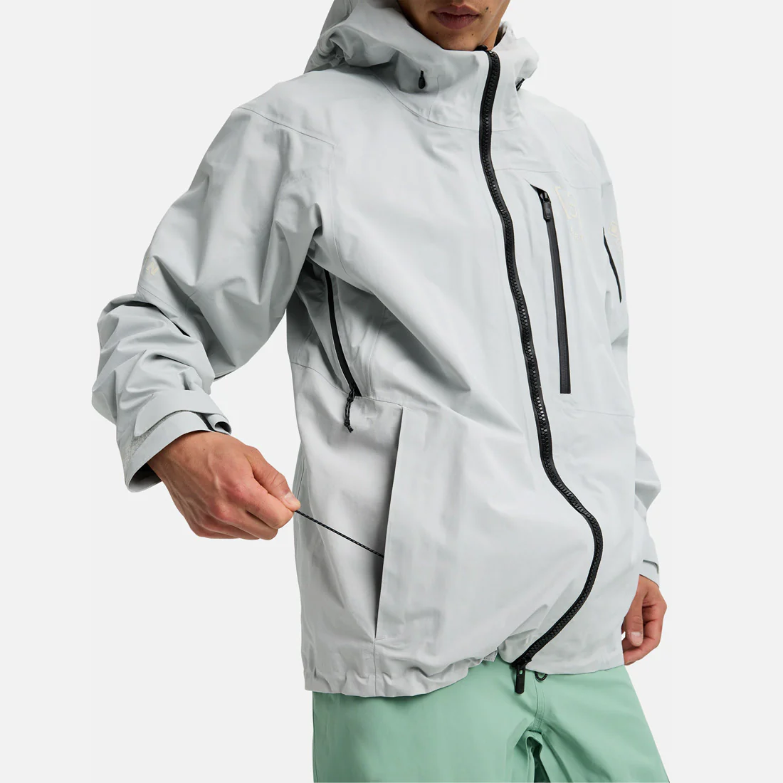 BURTON [ak] Gore-Tex 2L Cyclic Jacket 2026 - Gray Cloud - Image 7