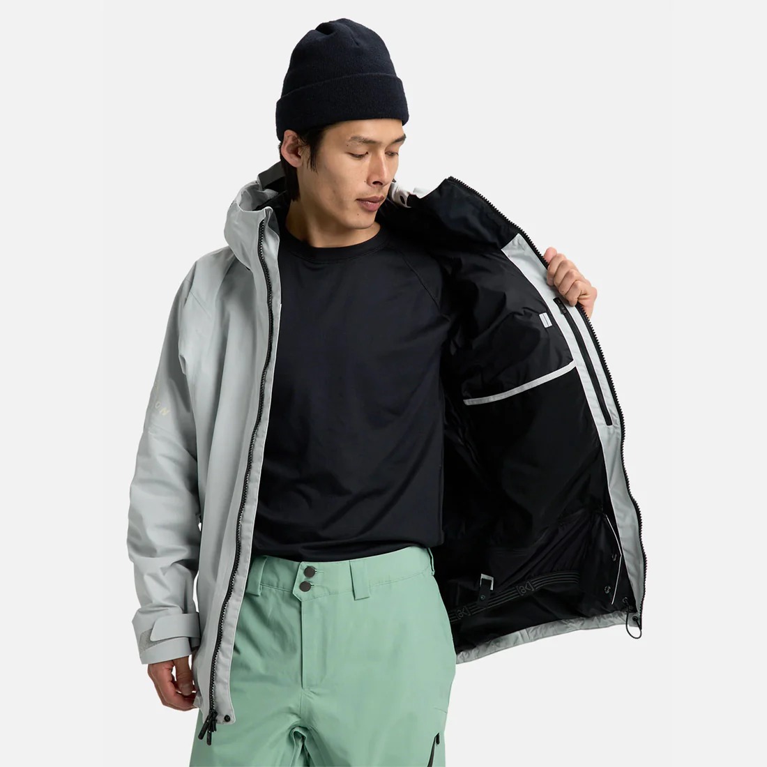 BURTON [ak] Gore-Tex 2L Cyclic Jacket 2026 - Gray Cloud - Image 8
