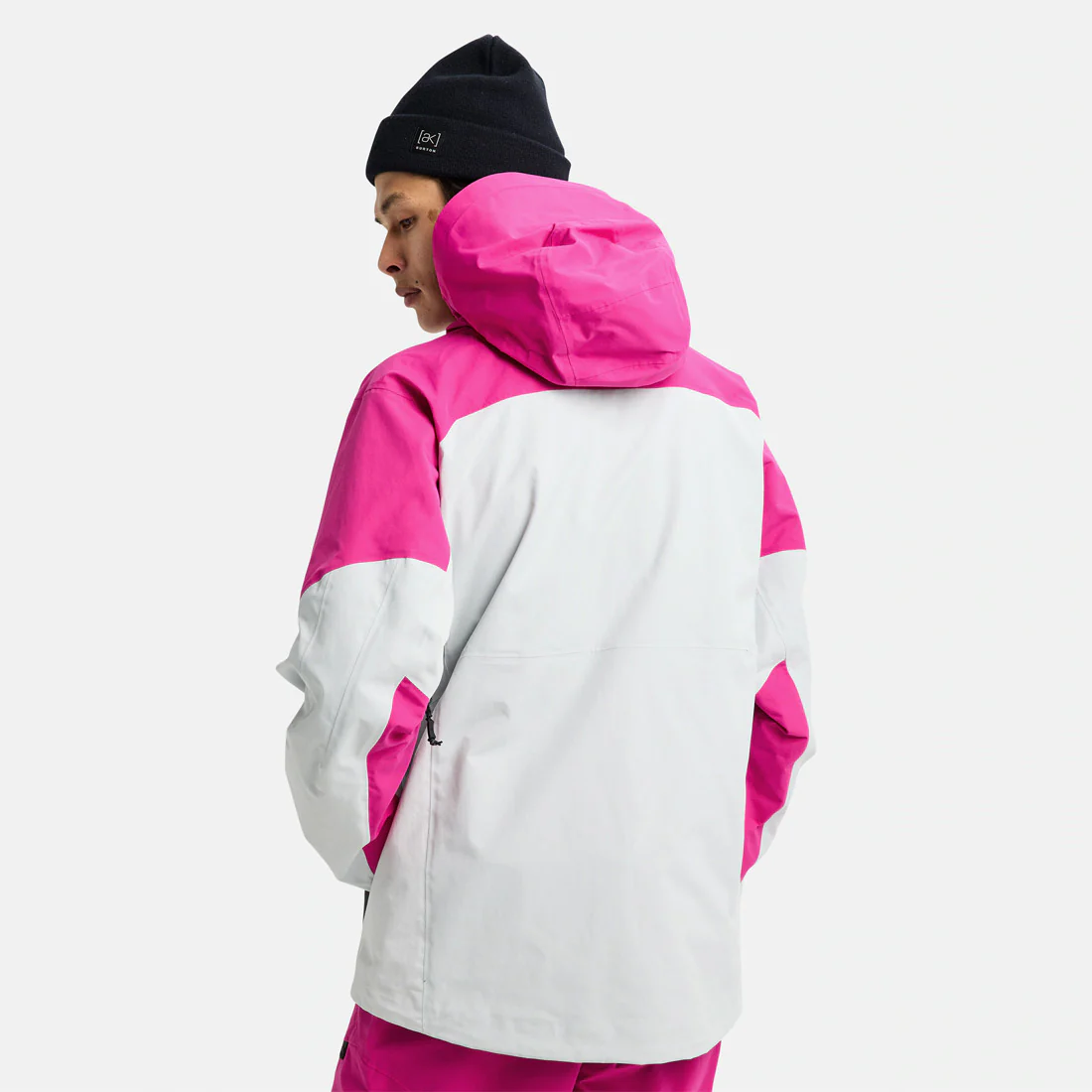 BURTON [ak] Gore-Tex 2L Cyclic Jacket 2026 - Very Berry/Gray Cloud - Image 2