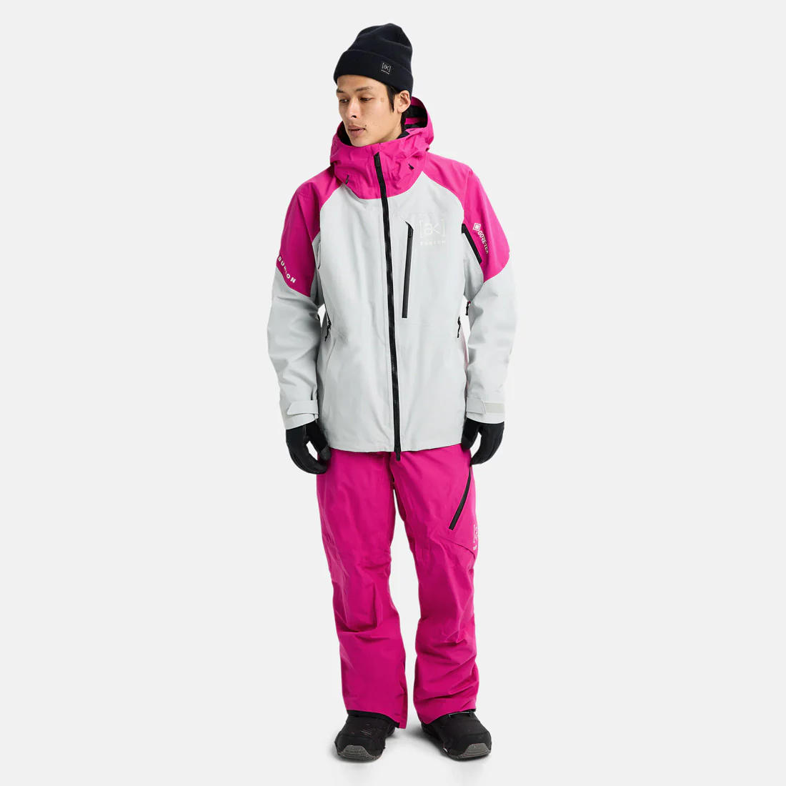 BURTON [ak] Gore-Tex 2L Cyclic Jacket 2026 - Very Berry/Gray Cloud - Image 8
