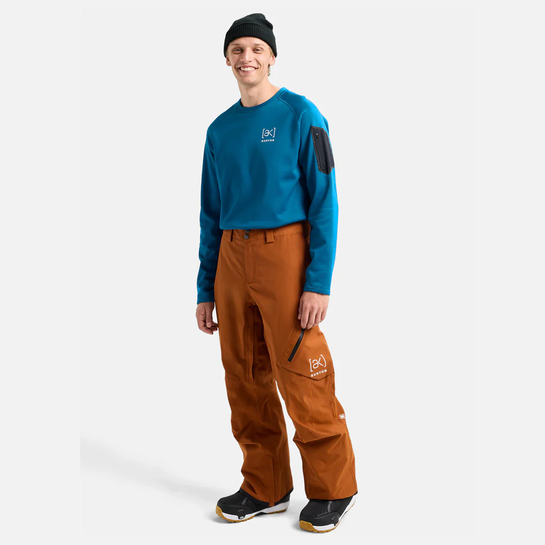 BURTON [ak] Gore-Tex 2L Cyclic Pant 2026 - Chestnut Brown - Image 7