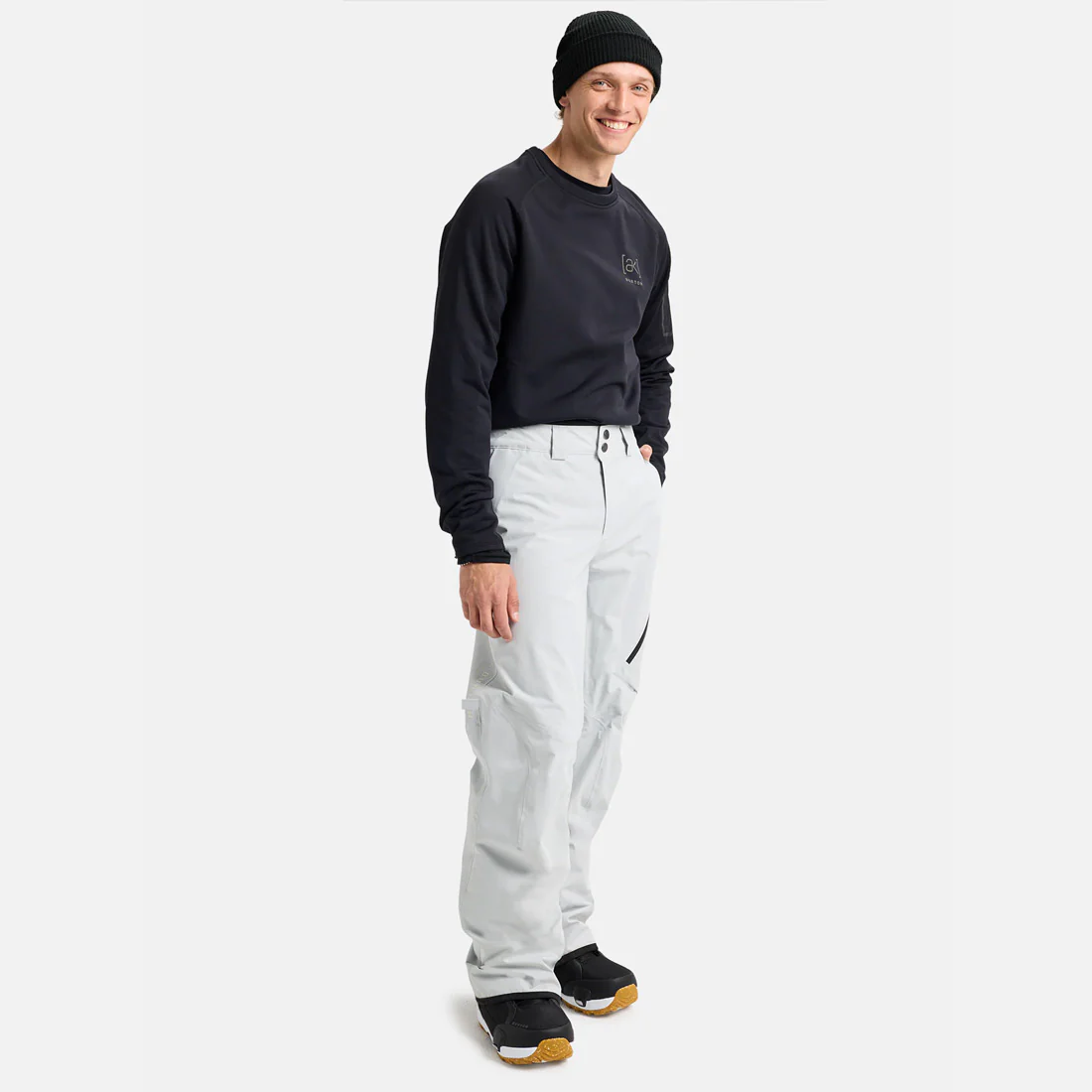 BURTON [ak] Gore-Tex 2L Cyclic Pant 2026 - Gray Cloud - Image 3