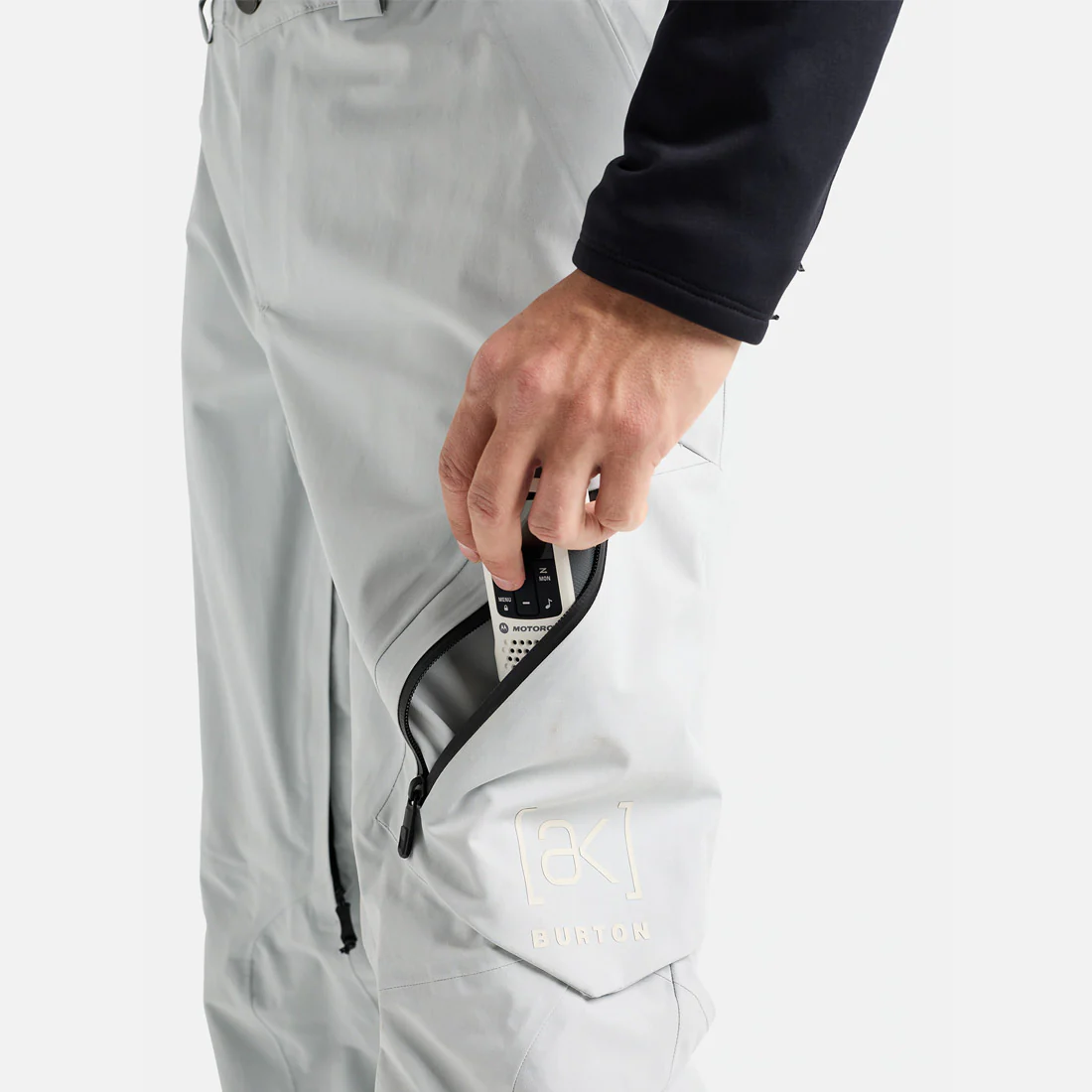 BURTON [ak] Gore-Tex 2L Cyclic Pant 2026 - Gray Cloud - Image 4