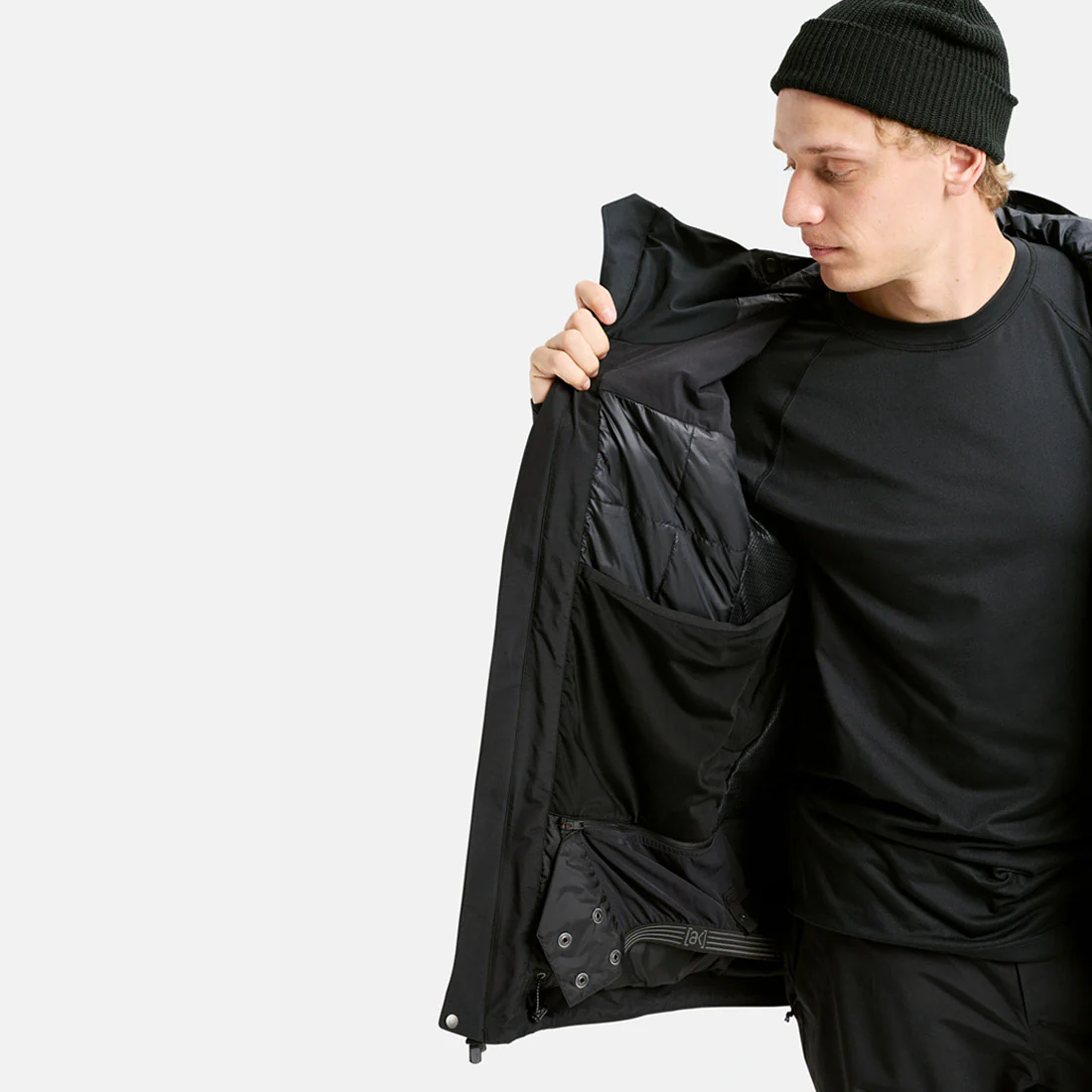 BURTON [ak] Gore-Tex 2L Helitack Jacket 2026 - True Black - Image 7