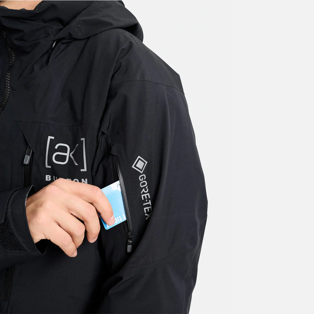 BURTON [ak] Gore-Tex 2L LZ Down Jacket 2026 - True Black - Image 8