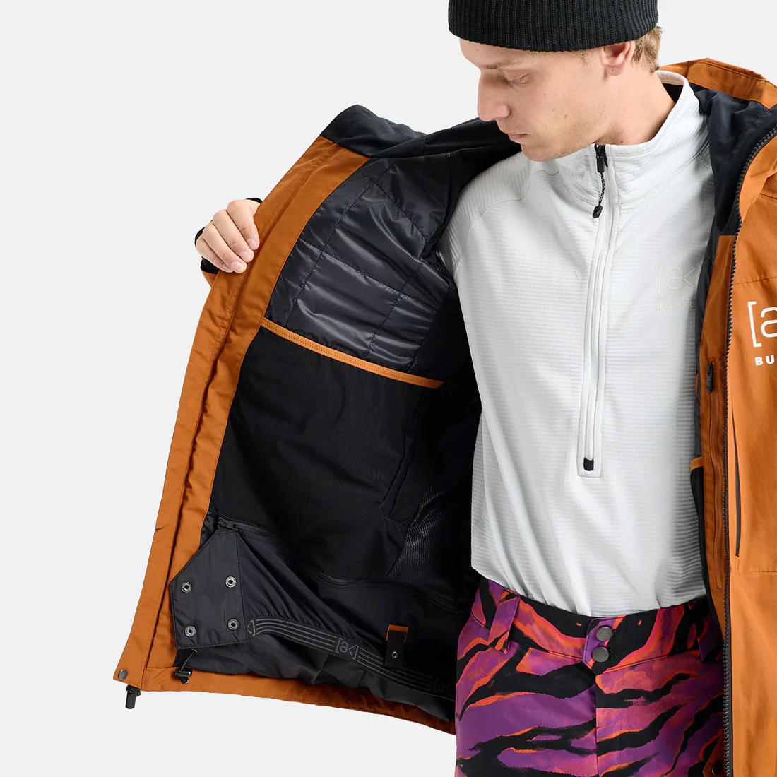 BURTON [ak] Gore-Tex 2L Swash Jacket 2026 - Chestnut Brown - Image 7