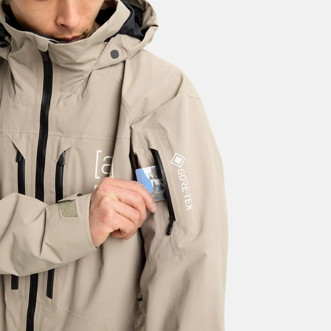 BURTON [ak] Gore-Tex 2L Swash Jacket 2026 - Summit Taupe - Image 5