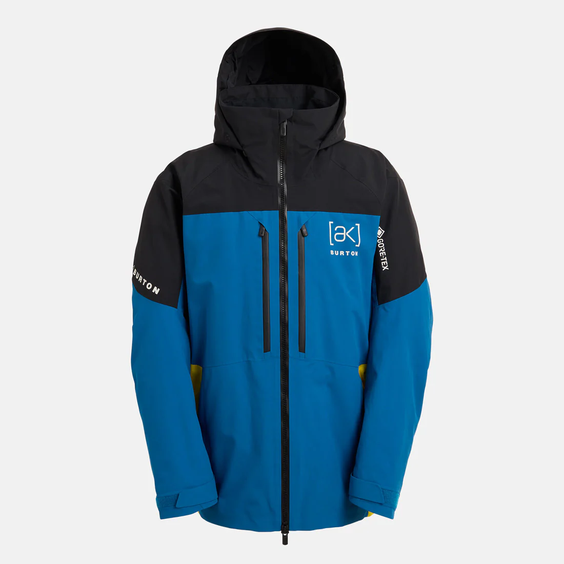 BURTON [ak] Gore-Tex 2L Swash Jacket 2026 - True Black/Blue Teal/Atomic Yellow - Image 7