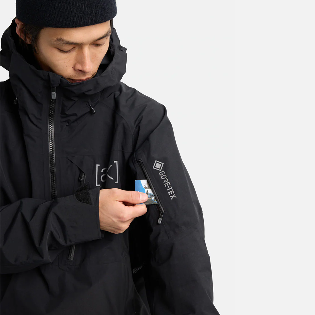 BURTON [ak] Gore-Tex 2L Velocity Anorak 2026 - True Black - Image 4