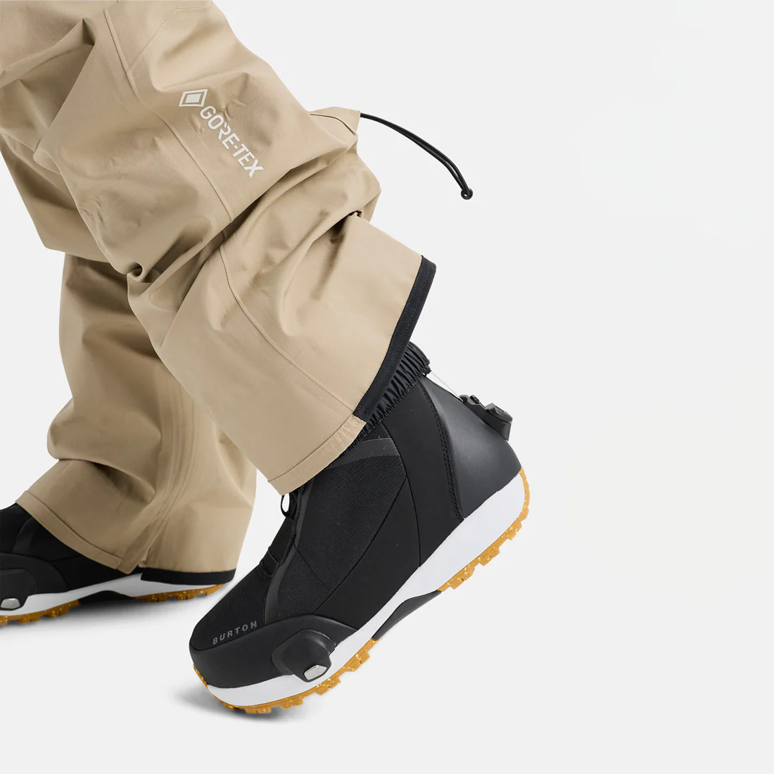 BURTON [ak] Gore-Tex 3L Freebird Bib Pant 2026 - Summit Taupe - Image 5