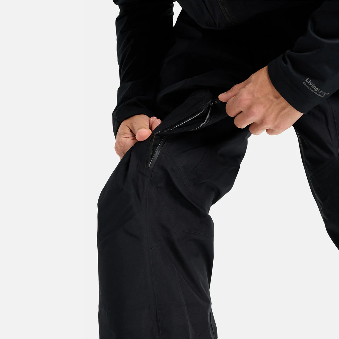 BURTON [ak] Gore-Tex 3L Freebird Bib Pant 2026 - True Black - Image 4