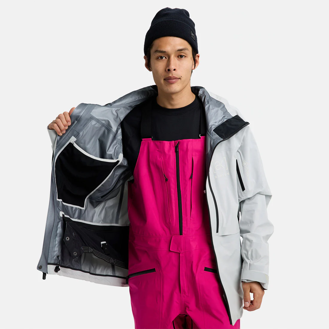 BURTON [ak] Gore-Tex 3L Hover Stretch Jacket 2026 - Gray Cloud - Image 7