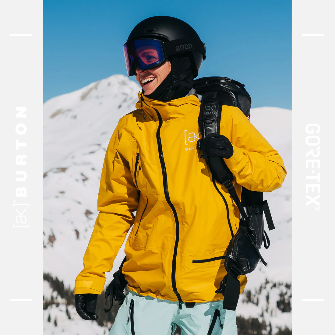 BURTON [ak] Gore-Tex 3L Kalausi Jacket 2025 - Goldenrod - Image 3