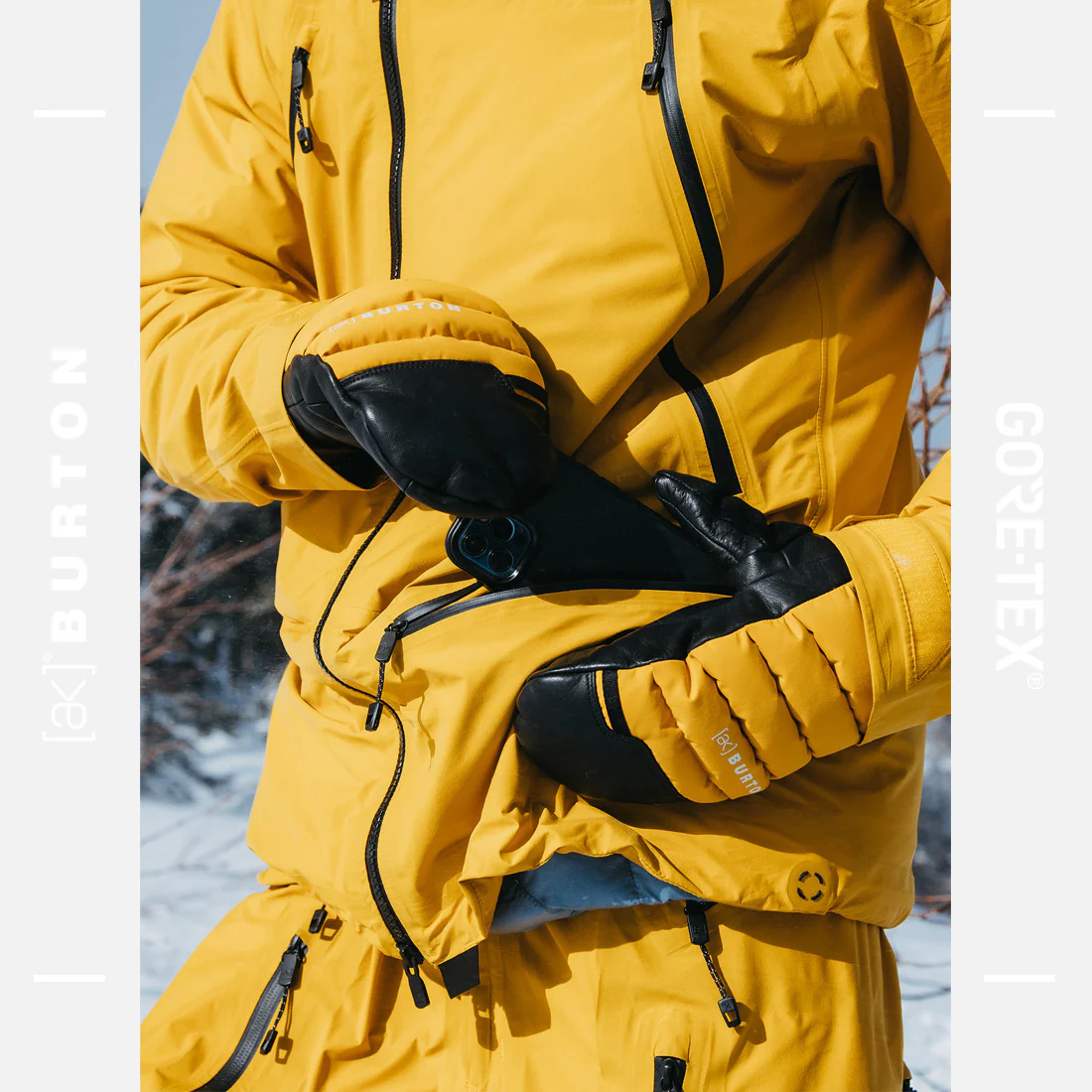 BURTON [ak] Gore-Tex 3L Kalausi Jacket 2025 - Goldenrod - Image 8