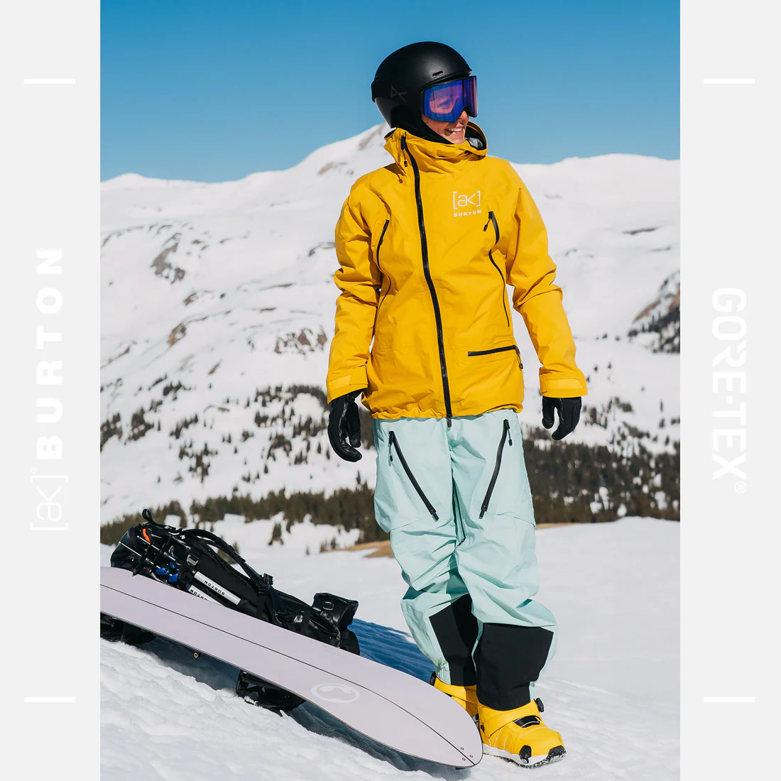 BURTON [ak] Gore-Tex 3L Kalausi Jacket 2025 - Goldenrod - Image 9