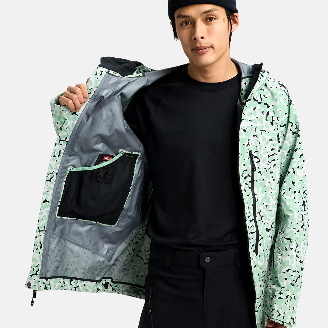 BURTON [ak] Gore-Tex C-Knit 3L Tuvak Jacket 2026 - Sage Dot Camo - Image 7