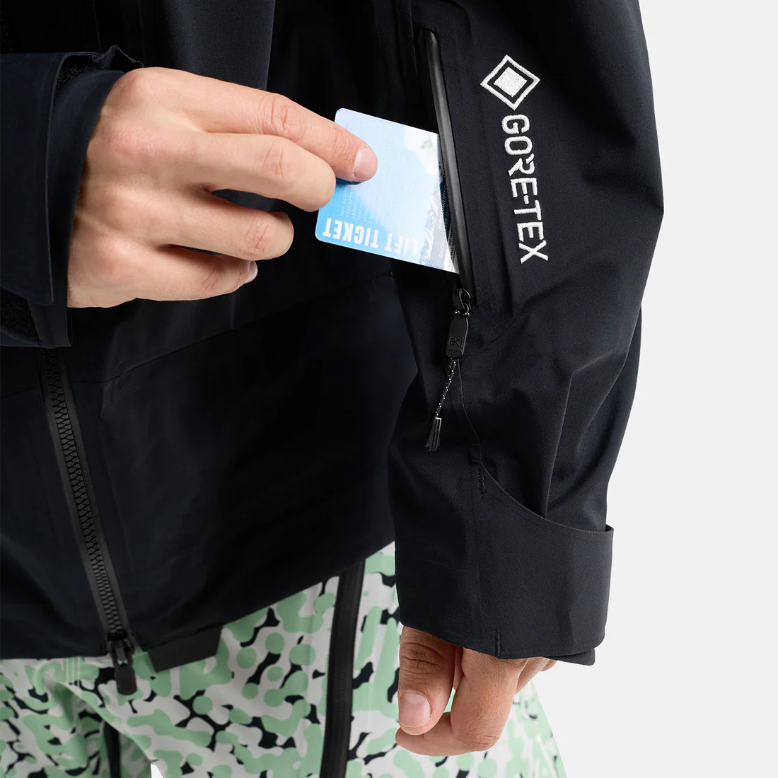BURTON [ak] Gore-Tex C-Knit 3L Tuvak Jacket 2026 - True Black - Image 4