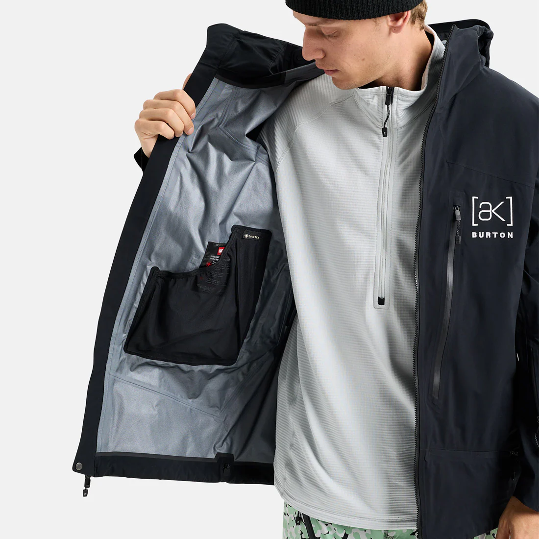 BURTON [ak] Gore-Tex C-Knit 3L Tuvak Jacket 2026 - True Black - Image 7