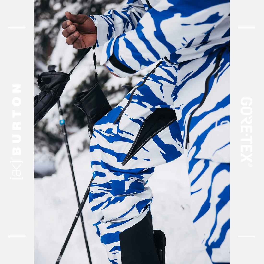 BURTON [ak] Gore-Tex C-Knit 3L Tuvak Pant 2025 - Oversized Zebra - Image 6
