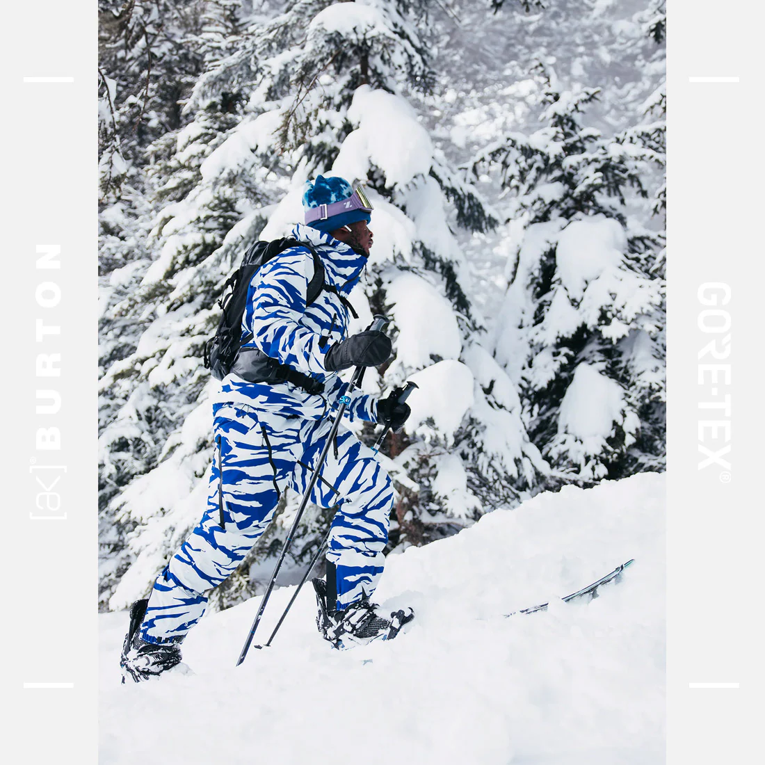 BURTON [ak] Gore-Tex C-Knit 3L Tuvak Pant 2025 - Oversized Zebra - Image 8