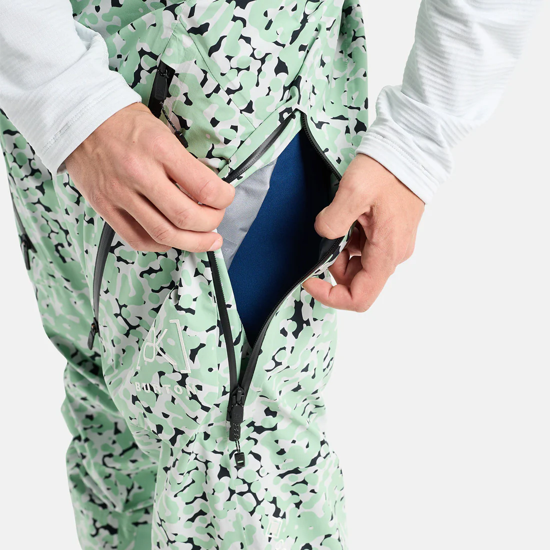BURTON [ak] Gore-Tex C-Knit 3L Tuvak Pant 2026 - Sage Dot Camo - Image 3