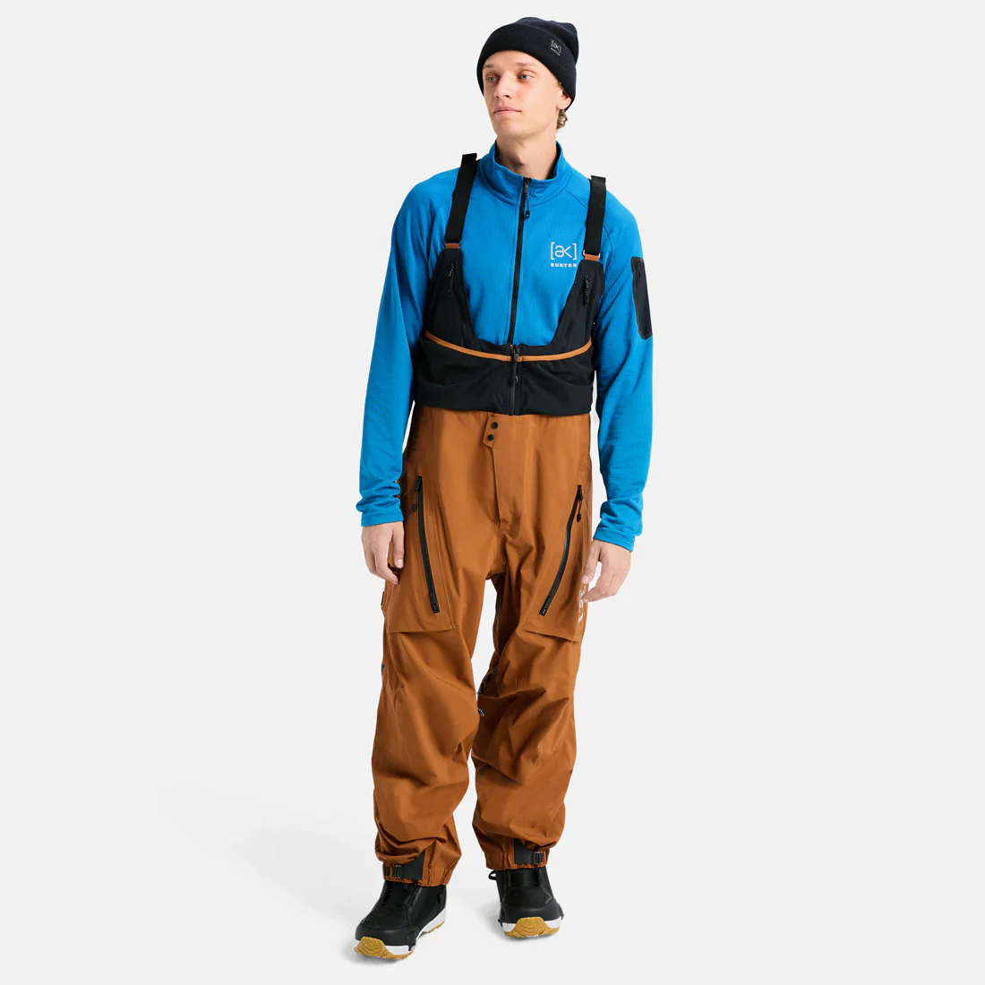 BURTON [ak] Gore-Tex Pro 3L Acamar Bib Pant 2026 - Chestnut Brown - Image 7