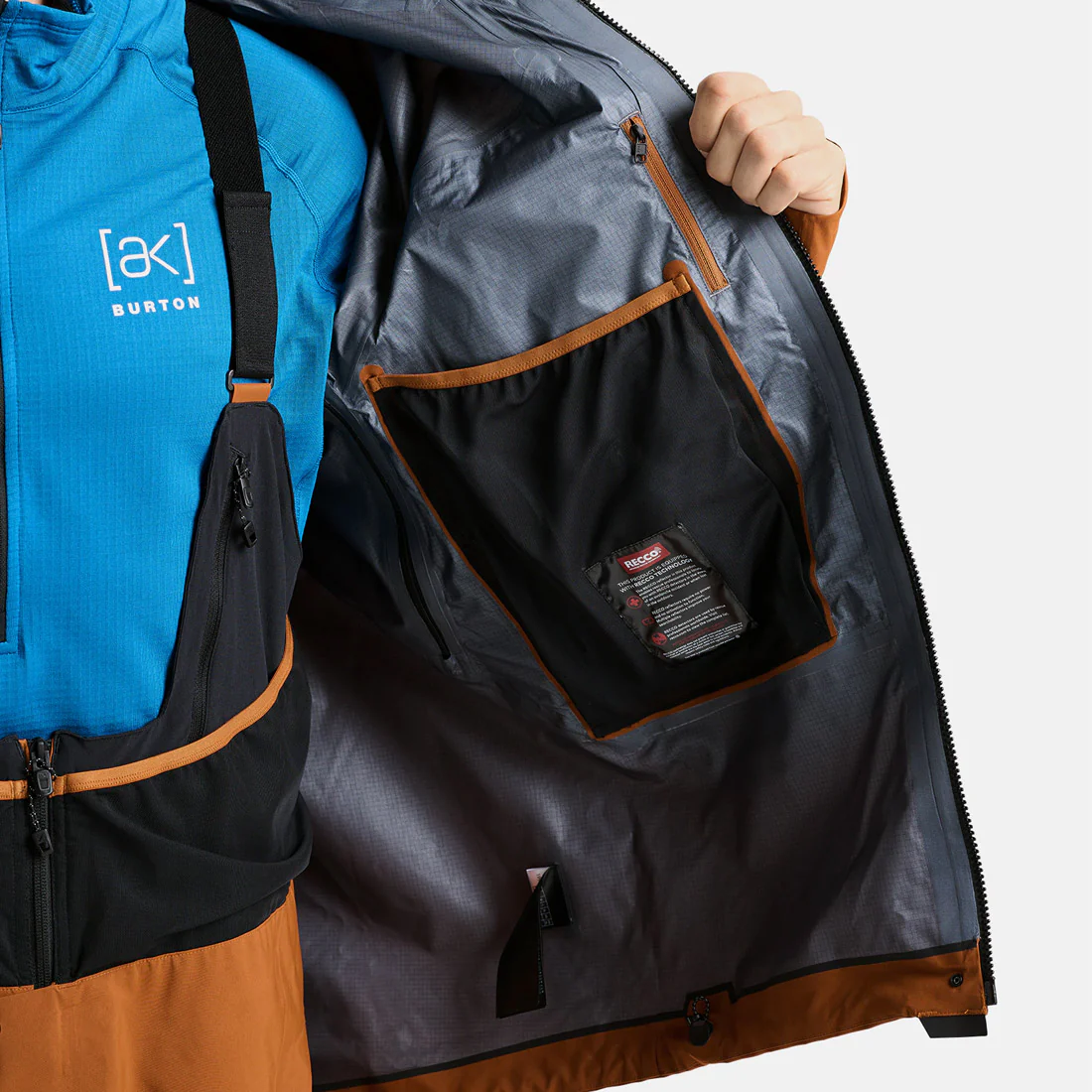 BURTON [ak] Gore-Tex Pro 3L Acamar Jacket 2026 - Chestnut Brown - Image 7
