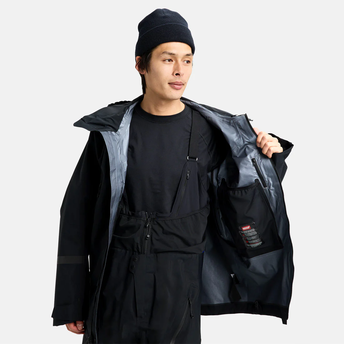 BURTON [ak] Gore-Tex Pro 3L Acamar Jacket 2026 - True Black - Image 7
