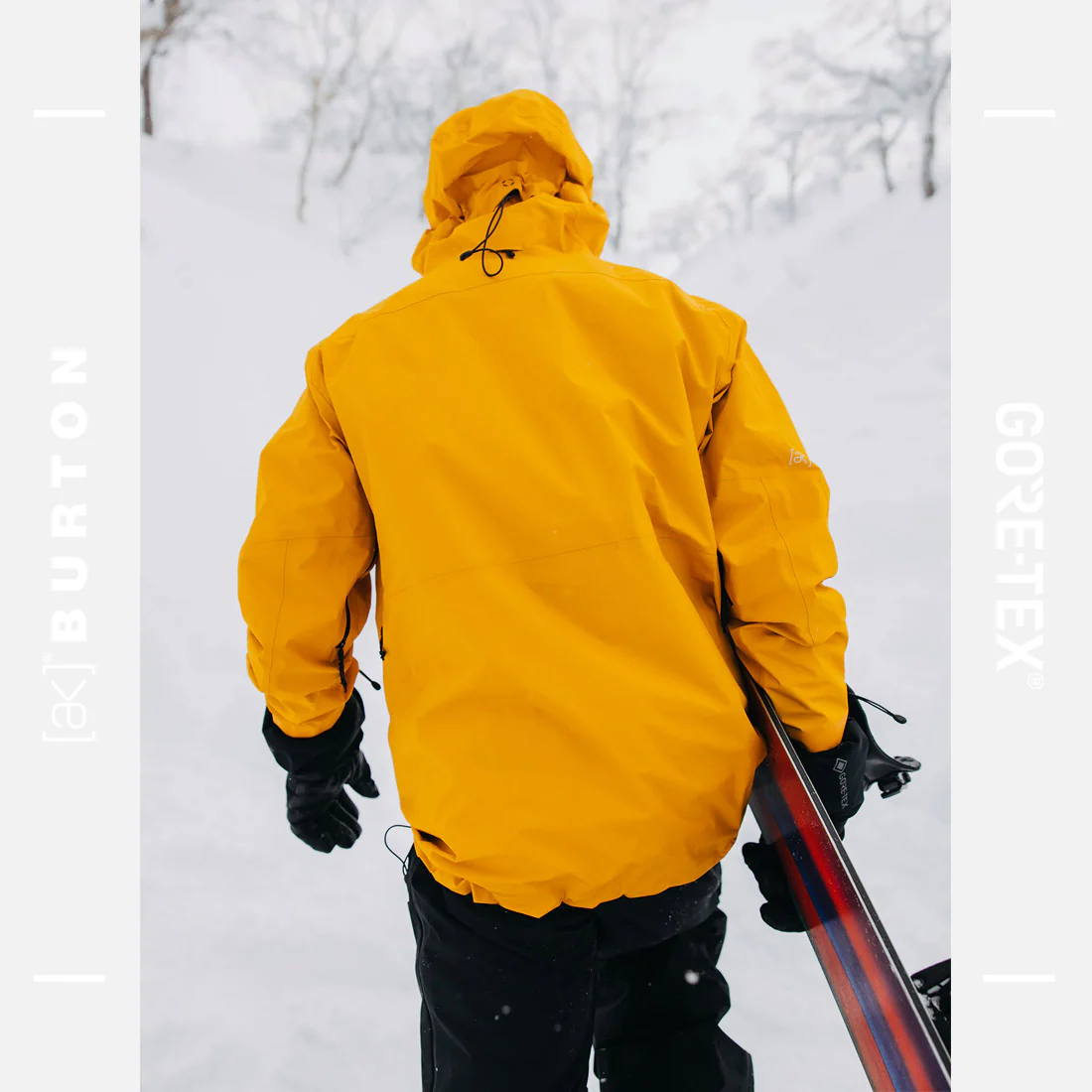 BURTON [ak] Gore-Tex Pro 3L Tusk Jacket 2025 - Goldenrod - Image 3