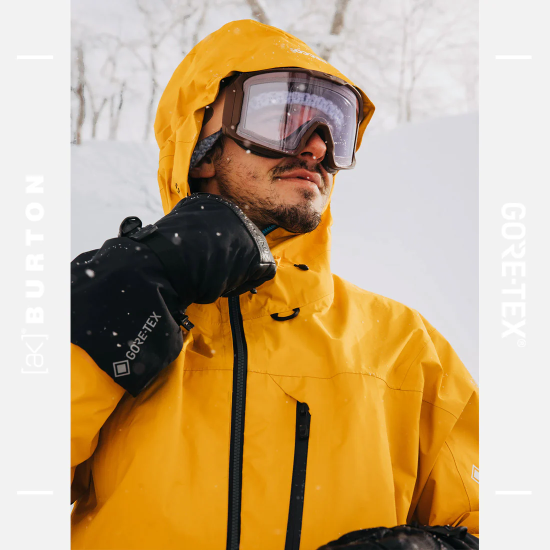 BURTON [ak] Gore-Tex Pro 3L Tusk Jacket 2025 - Goldenrod - Image 4