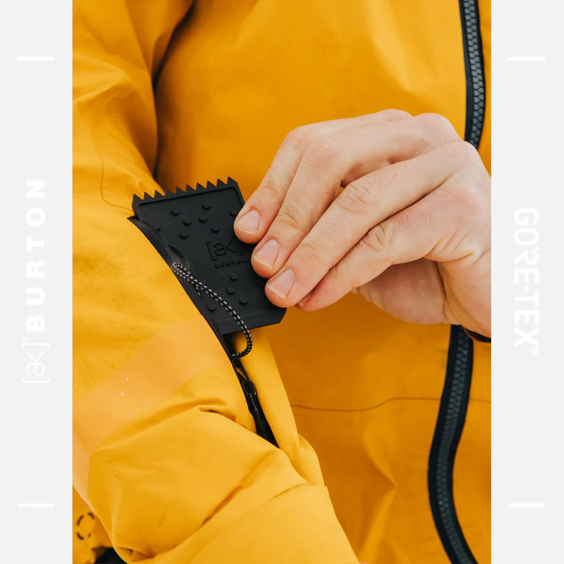 BURTON [ak] Gore-Tex Pro 3L Tusk Jacket 2025 - Goldenrod - Image 5