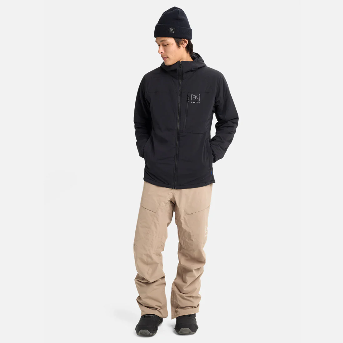 BURTON [ak] Helium Hooded Insulator 2026 - True Black - Image 3