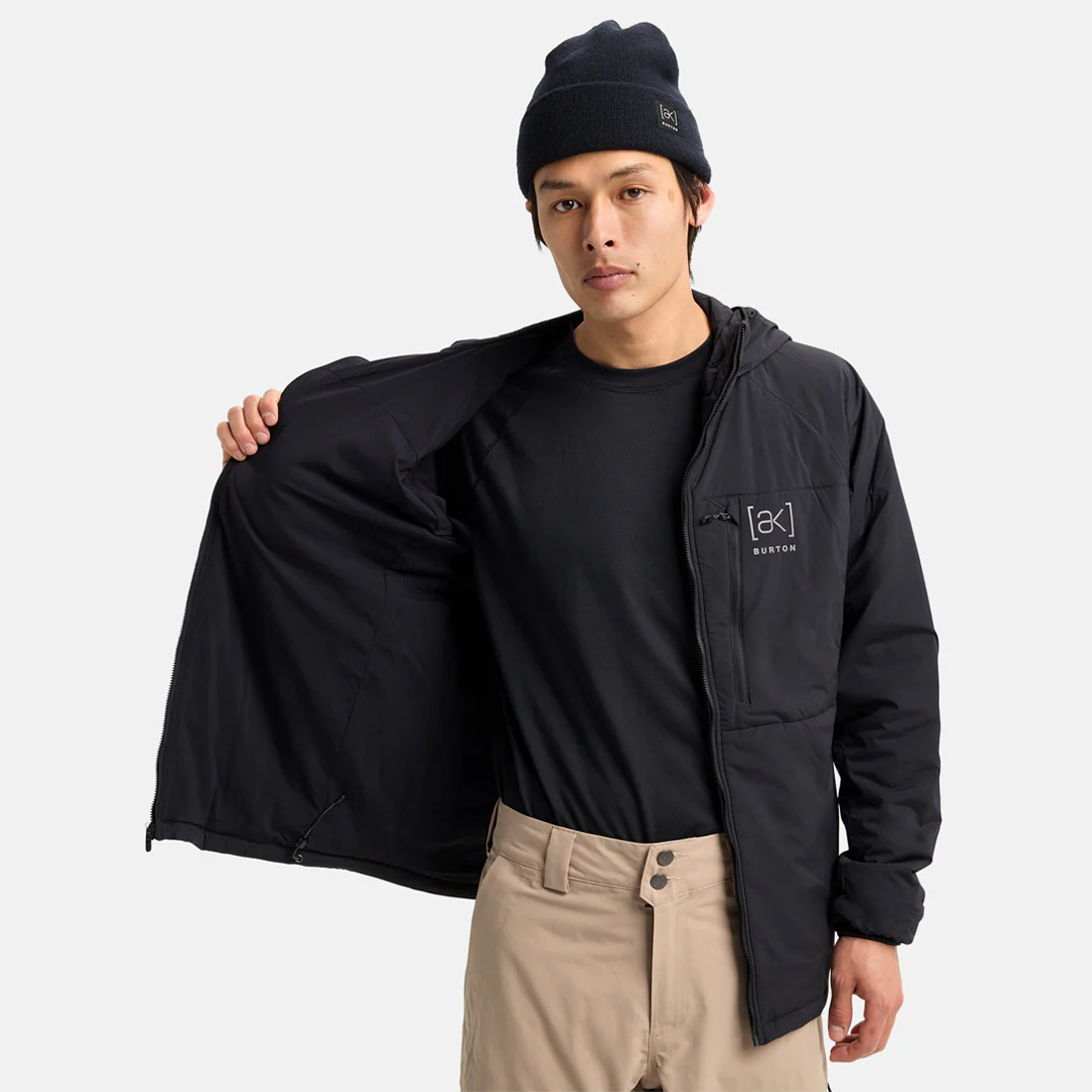 BURTON [ak] Helium Hooded Insulator 2026 - True Black - Image 8