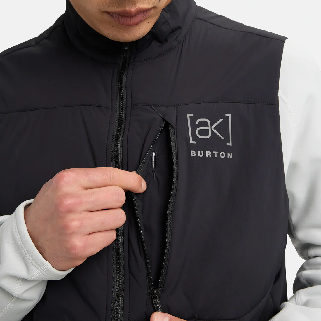 BURTON [ak] Helium Insulated Vest 2026 - True Black - Image 3