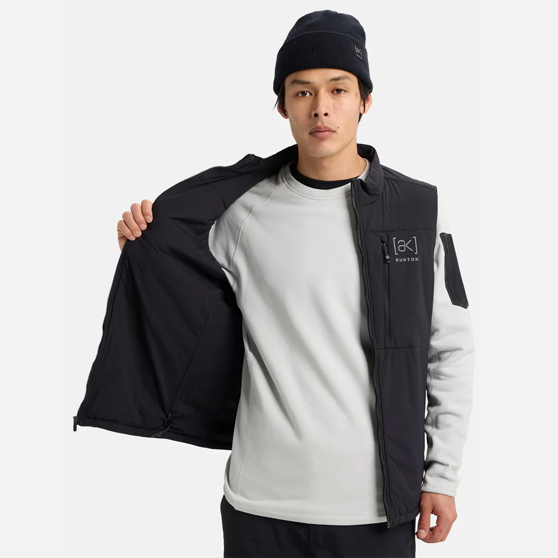 BURTON [ak] Helium Insulated Vest 2026 - True Black - Image 7