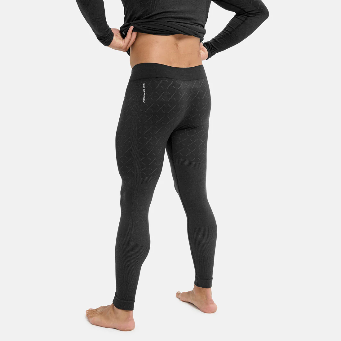 BURTON [ak] Slokar Merino Base Layer Pants 2026 - True Black/Gray Cloud - Image 2