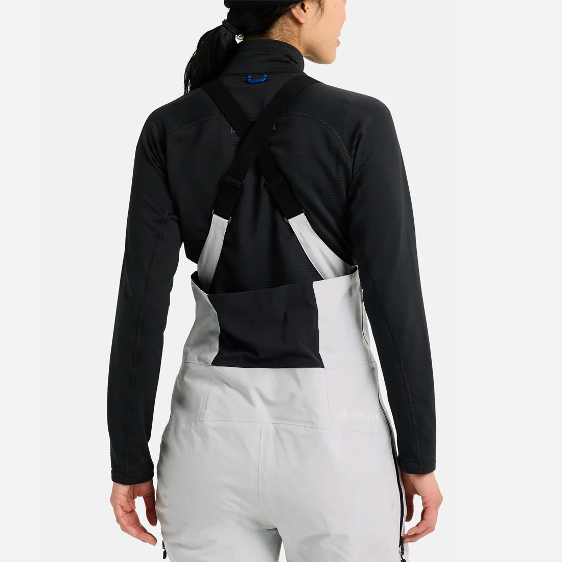 BURTON [ak] Women's Gore-Tex 2L Kimmy Bib Pant 2026 - Gray Cloud - Image 5