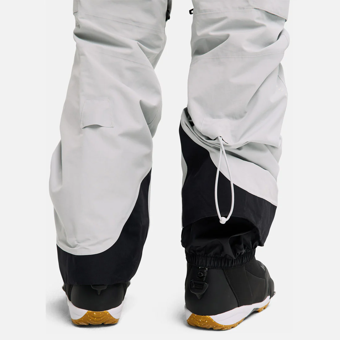 BURTON [ak] Women's Gore-Tex 2L Kimmy Bib Pant 2026 - Gray Cloud - Image 6