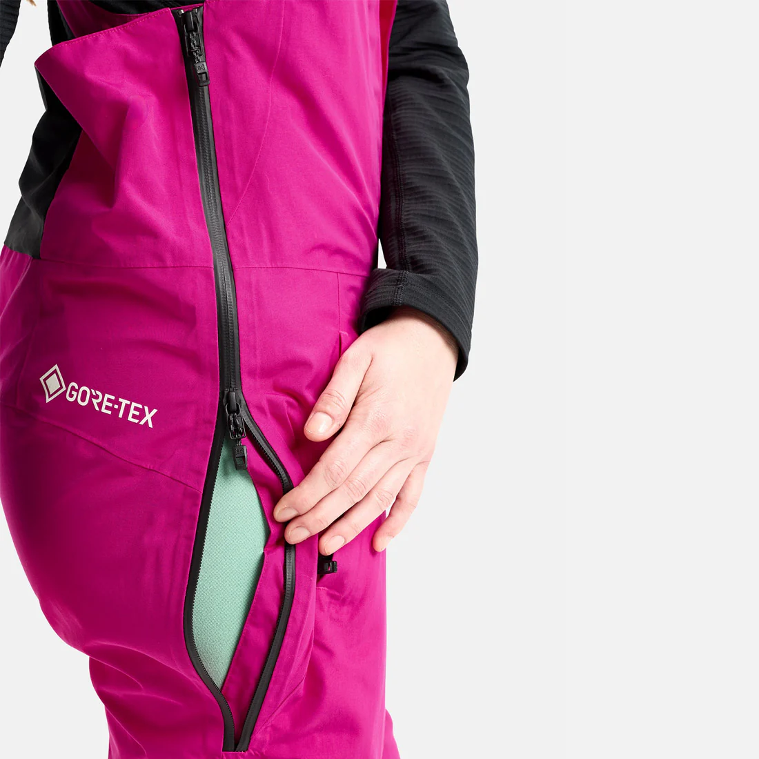 BURTON [ak] Women's Gore-Tex 2L Kimmy Bib Pant 2026 - Very Berry - Image 5