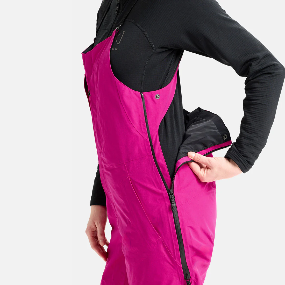 BURTON [ak] Women's Gore-Tex 2L Kimmy Bib Pant 2026 - Very Berry - Image 6